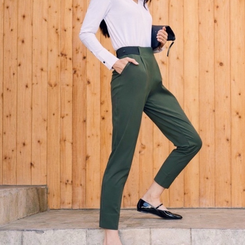 ADAY‎ turn it up pant size XL green